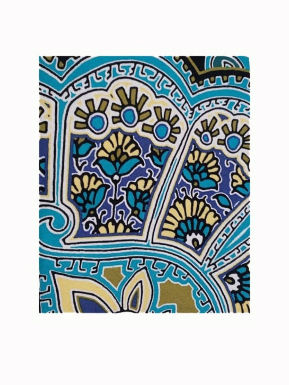 EAST 5TH Colorful Turquoise Blue Multi Colored Medallion Style Mini Skirt 16 - Picture 9 of 16